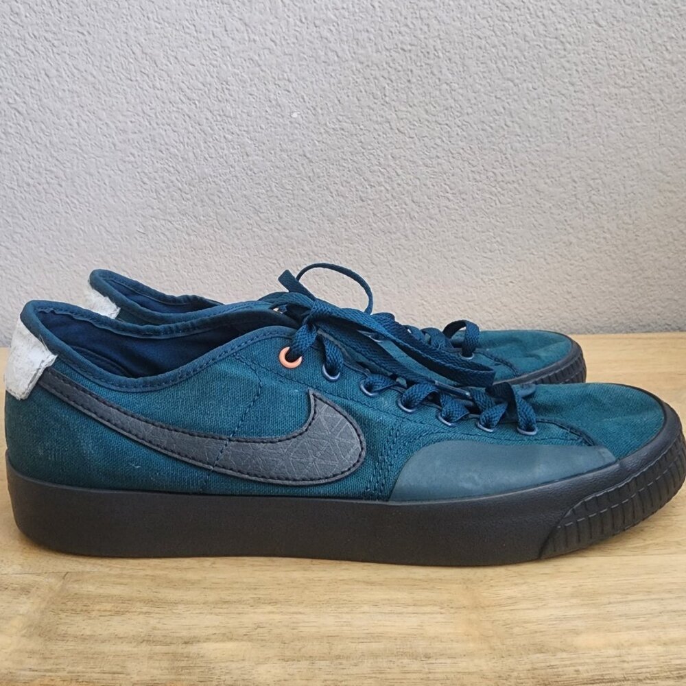 Nike Mens SB Blazer Court Daan Van Der Linden Sneakers CZ5605-301 Teal Size 9